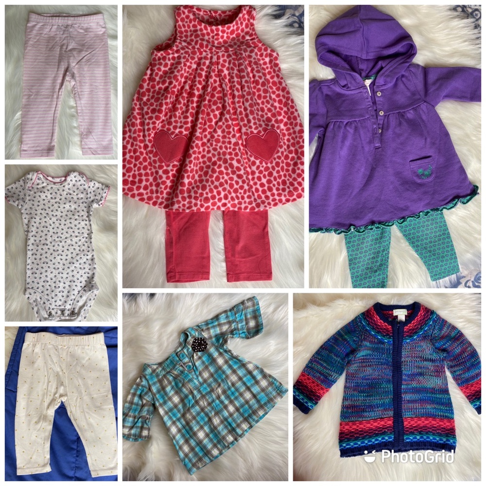 9 pc Baby Bundle / Lot 6-9M